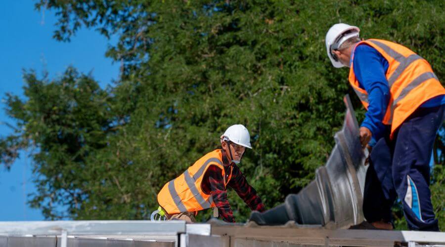 Roof replacement in Los Ebanos, TX